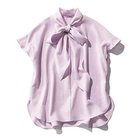 【エムセブンデイズ/M7days】のさらふわボウタイブラウス ラベンダー|ID: prp329100002364516 ipo3291000000036290971