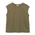 【エムセブンデイズ/M7days】の【コラボ】ジャージーノースリーブTシャツ カーキ|ID: prp329100002364573 ipo3291000000034766393