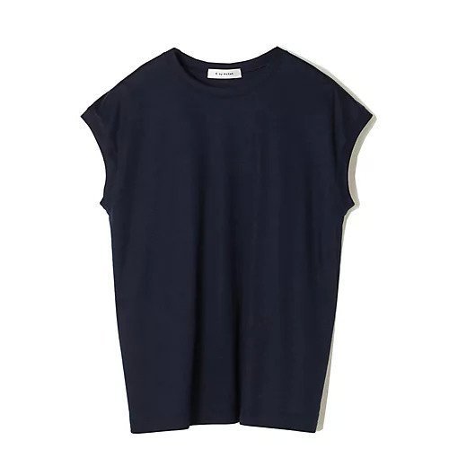 【イーバイエクラ/E by eclat】のフレンチスリーブTシャツ インテリア・キッズ・メンズ・レディースファッション・服の通販 founy(ファニー) https://founy.com/ ファッション Fashion レディースファッション Fashion for Women トップス・カットソー Cut & Sew Tops シャツ・ブラウス・オフィスカジュアル Elegant Blouses & Button-Ups ロングTシャツ・Tシャツ Longline T-Shirts & Tees スリーブ Sleeve, Long Sleeve / Short Sleeve フェミニン Feminine, Girly フレンチ French, French Style 半袖 Short Sleeve, Half Sleeve 洗える Machine Washable |ID: prp329100002364576 ipo3291000000036259520
