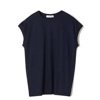 【イーバイエクラ/E by eclat】のフレンチスリーブTシャツ 人気、トレンドファッション・服の通販 founy(ファニー) ファッション Fashion レディースファッション Fashion for Women トップス・カットソー Cut & Sew Tops シャツ・ブラウス・オフィスカジュアル Elegant Blouses & Button-Ups ロングTシャツ・Tシャツ Longline T-Shirts & Tees スリーブ Sleeve, Long Sleeve / Short Sleeve フェミニン Feminine, Girly フレンチ French, French Style 半袖 Short Sleeve, Half Sleeve 洗える Machine Washable |ID:prp329100002364576