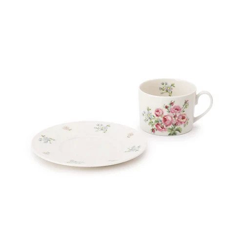 【ローラアシュレイホーム/LAURA ASHLEY HOME / GOODS】のバンチェッドロージズ柄 カップ&ソーサ― インテリア・キッズ・メンズ・レディースファッション・服の通販 founy(ファニー) https://founy.com/ エレガント 上品 Elegant テーブル Table プリント Print |ID: prp329100002371654 ipo3291000000029597333