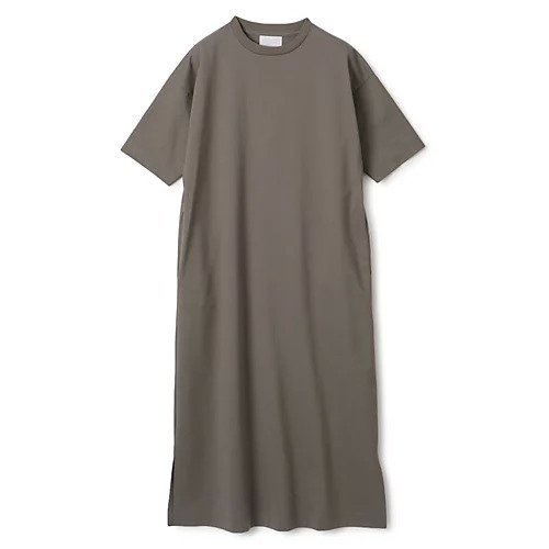 【スローン/SLOANE】の【HPS別注】5分袖カットソーワンピース 人気、トレンドファッション・服の通販 founy(ファニー) 　ファッション　Fashion　レディースファッション　WOMEN　ワンピース　Dress　ショルダー　Shoulder　ストレート　Straight　ドレープ　Drape　ドロップ　Drop　マキシ　Maxi　別注　Special Order　洗える　Washable　 other-1|ID: prp329100002390049 ipo3291000000026264554