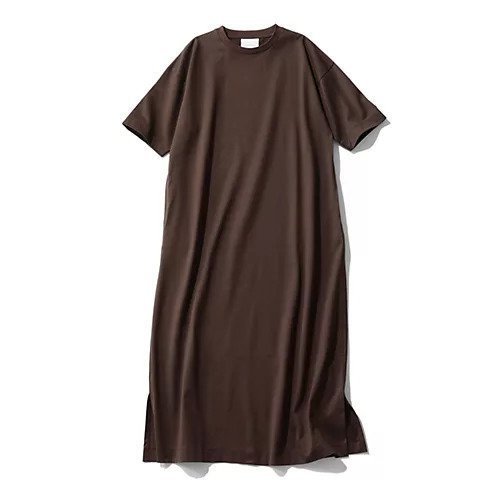 【スローン/SLOANE】の【HPS別注】5分袖カットソーワンピース 人気、トレンドファッション・服の通販 founy(ファニー) 　ファッション　Fashion　レディースファッション　Fashion for Women　ワンピース　Dresses　エレガント 上品　Elegant　シャツワンピ　Shirt Dress, Shirt One-Piece　スリット　Slit, Slit Detail　ポケット　Pocket, Pocket Detail　別注　Limited Edition, Custom Order　洗える　Machine Washable　other-3|ID: prp329100002390049 ipo3291000000032968404