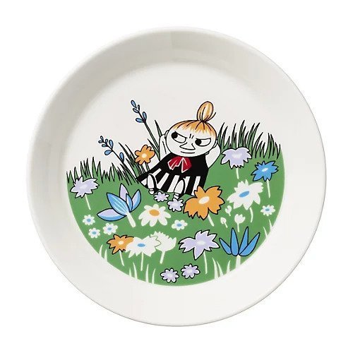 【ムーミン バイ アラビア/MOOMIN by ARABIA / GOODS】のムーミン クラシック プレート 19cm インテリア・キッズ・メンズ・レディースファッション・服の通販 founy(ファニー) 　イラスト　Illustration　春　Spring　キャラクター　Character　クラシック　Classic　人気　Popularity　フォルム　Form　プレート　Plate　モチーフ　Motif　ちびのミイ|ID: prp329100002403743 ipo3291000000029596869