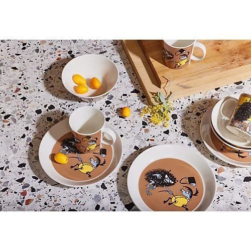 【ムーミン バイ アラビア/MOOMIN by ARABIA / GOODS】のムーミン クラシック プレート 19cm 人気、トレンドファッション・服の通販 founy(ファニー) 　イラスト　Illustration　春　Spring　キャラクター　Character　クラシック　Classic　人気　Popularity　フォルム　Form　プレート　Plate　モチーフ　Motif　other-3|ID: prp329100002403743 ipo3291000000031272985
