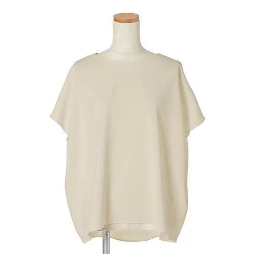 【イーバイエクラ/E by eclat】の【とろみ】コクーンブラウス インテリア・キッズ・メンズ・レディースファッション・服の通販 founy(ファニー) 　ファッション　Fashion　レディースファッション　WOMEN　トップス・カットソー　Tops/Tshirt　シャツ/ブラウス　Shirts/Blouses　とろみ　Thickness　エレガント 上品　Elegant　洗える　Washable　ベージュ2|ID: prp329100002424139 ipo3291000000031888680