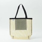 【ドリフター/Drifter】のMESH HANDLE TOTE ベージュ&#215;グリーン|ID:prp329100002437113