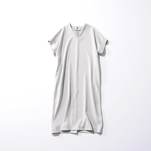 【イーバイエクラ/E by eclat】の【とろみ】コクーンワンピース インテリア・キッズ・メンズ・レディースファッション・服の通販 founy(ファニー) https://founy.com/ ファッション Fashion レディースファッション Fashion for Women ワンピース Dresses とろみ Fluid, Flowy Fabric フォルム Silhouette, Form ロング Long, Long-Length 洗える Machine Washable |ID: prp329100002493633 ipo3291000000032399550