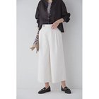 【ヒューマンウーマン/HUMAN WOMAN】のクールマックス綿麻オックスパンツ ホワイト|ID: prp329100002511088 ipo3291000000034959666