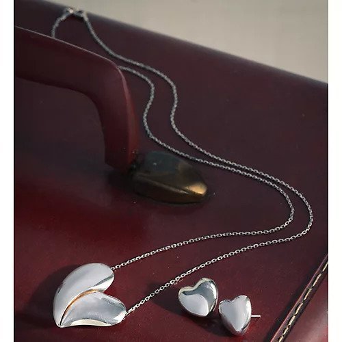 【ルシックラディカル/Le Chic Radical】のHeart Pendant Petite ネックレス 人気、トレンドファッション・服の通販 founy(ファニー) 　ファッション　Fashion　レディースファッション　Ladies' Fashion Online　ジュエリー　Jewelry　ネックレス　Necklaces　おすすめ　Recommend　ジュエリー　Jewelry　ネックレス　Necklace　モチーフ　Motif　ロング　Long　other-2|ID: prp329100002535669 ipo3291000000032619636