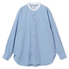 【ジェーンスミス/JANE SMITH】のFINX COTTON BROAD FINX BANDED COLLAR SHIRT BLUE|ID: prp329100002535935 ipo3291000000035912349