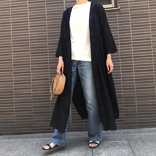 【エクラ/eclat】のコットンボイルガウン 人気、トレンドファッション・服の通販 founy(ファニー) 　ファッション　Fashion　レディースファッション　Fashion for Women　ガウン　Gown, Robe　レース　Lace, Lace Fabric　別注　Limited Edition, Custom Order　洗える　Machine Washable　other-2|ID: prp329100002569935 ipo3291000000035920794