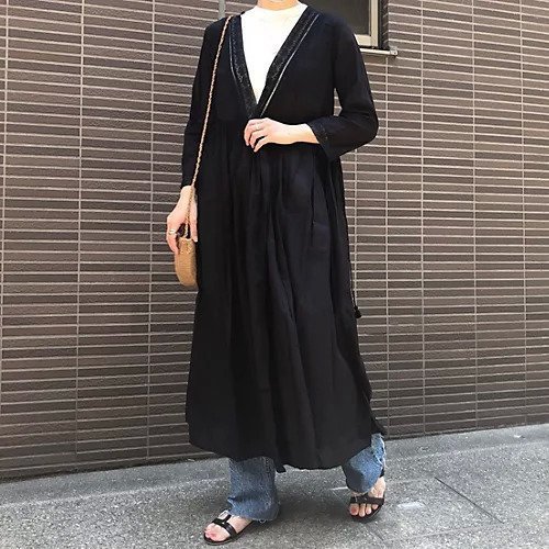 【エクラ/eclat】のコットンボイルガウン 人気、トレンドファッション・服の通販 founy(ファニー) 　ファッション　Fashion　レディースファッション　Fashion for Women　ガウン　Gown, Robe　レース　Lace, Lace Fabric　別注　Limited Edition, Custom Order　洗える　Machine Washable　other-3|ID: prp329100002569935 ipo3291000000035920795