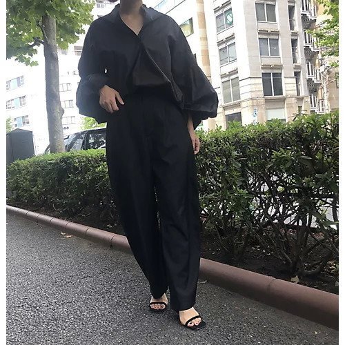 【エクラ/eclat】の袖ボリュームブラウス 人気、トレンドファッション・服の通販 founy(ファニー) 　ファッション　Fashion　レディースファッション　Fashion for Women　トップス・カットソー　Cut & Sew Tops　シャツ・ブラウス・オフィスカジュアル　Elegant Blouses & Button-Ups　タイプライター　Typewriter Fabric, Crisp Cotton　リュクス　Luxury, Elegant, High-End, Chic　別注　Limited Edition, Custom Order　夏　Summer　洗える　Machine Washable　other-3|ID: prp329100002569990 ipo3291000000031305601
