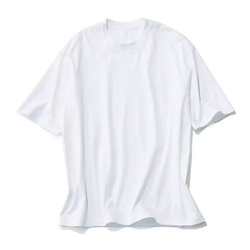 【ロワン/loin】のスタンダードTシャツ インテリア・キッズ・メンズ・レディースファッション・服の通販 founy(ファニー) 　ファッション　Fashion　レディースファッション　WOMEN　トップス・カットソー　Tops/Tshirt　シャツ/ブラウス　Shirts/Blouses　ロング / Tシャツ　T-Shirts　なめらか　Smooth　スタンダード　Standard　エレガント 上品　Elegant　ホワイト|ID: prp329100002570028 ipo3291000000023375534