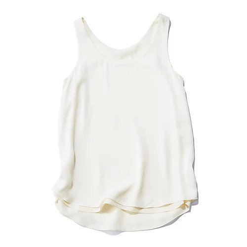 【ロワン/loin】のシルクノースリーブ インテリア・キッズ・メンズ・レディースファッション・服の通販 founy(ファニー) https://founy.com/ ファッション Fashion レディースファッション Fashion for Women トップス・カットソー Cut & Sew Tops キャミソール&ノースリーブ Camisoles & Sleeveless Tops インナー Innerwear シルク Silk, 100% Silk ジャケット Jacket, Outerwear タンク Tank Top, Sleeveless Top ノースリーブ Sleeveless, No-Sleeve ボトム Bottoms, Lower Wear ラウンド Round, Round Neck リバーシブル Reversible, Two-Sided |ID: prp329100002570038 ipo3291000000032334586