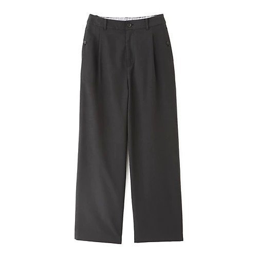 【ヒューマンウーマン/HUMAN WOMAN】のセルロースコットンセミワイドパンツ 人気、トレンドファッション・服の通販 founy(ファニー) 　ファッション　Fashion　レディースファッション　WOMEN　パンツ　Pants　おすすめ　Recommend　サンダル　Sandals　スタンダード　Standard　スニーカー　Sneakers　ツイル　Twill　バランス　Balance　リラックス　Relax　ヴィンテージ　Vintage　other-2|ID: prp329100002649531 ipo3291000000031258056