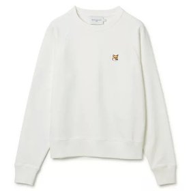 【メゾン キツネ/MAISON KITSUNE】 FOX HEAD PATCH ADJUSTED SWEATSHIRT人気、トレンドファッション・服の通販 founy(ファニー) ファッション Fashion レディースファッション WOMEN トップス・カットソー Tops/Tshirt シャツ/ブラウス Shirts/Blouses パーカ Sweats ロング / Tシャツ T-Shirts スウェット Sweat 2023年 2023 2023-2024秋冬・A/W Aw/Autumn/Winter//Fw/Fall-Winter/2023-2024 スウェット Sweat パッチ Patch フィット Fit フォックス Fox プレーン Plane 洗える Washable |ID:prp329100002663608