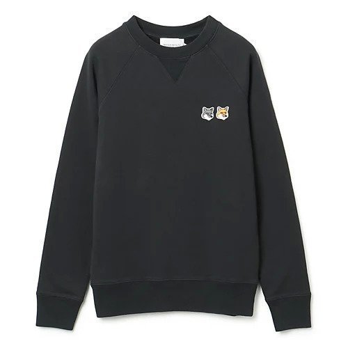 【メゾン キツネ/MAISON KITSUNE】のDOUBLE FOX HEAD PATCH CLASSIC SWEATSHIRT インテリア・キッズ・メンズ・レディースファッション・服の通販 founy(ファニー) https://founy.com/ ファッション Fashion レディースファッション WOMEN トップス・カットソー Tops/Tshirt シャツ/ブラウス Shirts/Blouses パーカ Sweats ロング / Tシャツ T-Shirts スウェット Sweat 2023年 2023 2023-2024秋冬・A/W Aw/Autumn/Winter//Fw/Fall-Winter/2023-2024 パッチ Patch フォックス Fox フォルム Form ヴィンテージ Vintage 定番 Standard 洗える Washable |ID: prp329100002663610 ipo3291000000027523874