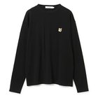 【メゾン キツネ/MAISON KITSUNE】のFOX HEAD PATCH REGULAR LONG-SLEEVED TEE-SHIRT BLACK|ID: prp329100002663635 ipo3291000000027523532