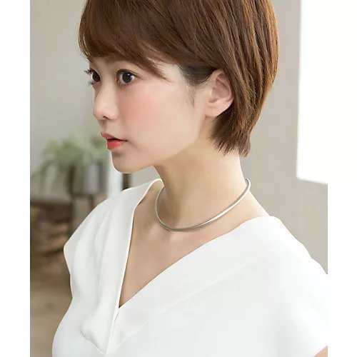 【コレカラ/collecala】のマットメタルチョーカー 人気、トレンドファッション・服の通販 founy(ファニー) 　ファッション　Fashion　レディースファッション　Fashion for Women　シンプル　Simple, Minimal　スタイリッシュ　Stylish, Fashionable　トレンド　Trend, Trending Now　フォルム　Silhouette, Form　ラウンド　Round, Round Neck　other-2|ID: prp329100002668210 ipo3291000000031292634