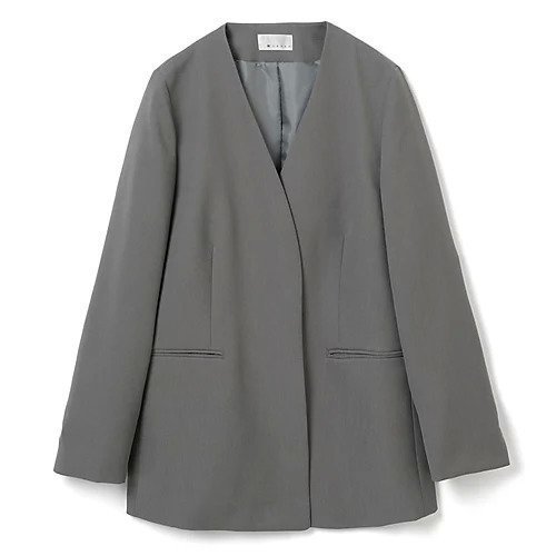 【エムセブンデイズ/M7days】のノーカラージャケット インテリア・キッズ・メンズ・レディースファッション・服の通販 founy(ファニー) https://founy.com/ ファッション Fashion レディースファッション WOMEN アウター Coat Outerwear ジャケット Jackets ノーカラージャケット No Collar Leather Jackets ジャケット Jacket エレガント 上品 Elegant 定番 Standard 洗える Washable |ID: prp329100002671690 ipo3291000000029425393