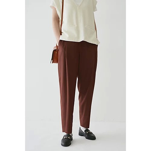 【ヒューマンウーマン/HUMAN WOMAN】のワイドテーパーカラーパンツ インテリア・キッズ・メンズ・レディースファッション・服の通販 founy(ファニー) https://founy.com/ ファッション Fashion レディースファッション WOMEN パンツ Pants おすすめ Recommend スタンダード Standard モダン Modern リラックス Relax ロング Long ワッシャー Washer エレガント 上品 Elegant 秋 Autumn/Fall |ID: prp329100002671969 ipo3291000000030966880