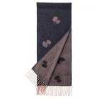 【クリッパン/KLIPPAN】の【mina perhonen KLIPPAN】ウールロングマフラー CHOUCHO チャコールグレー/ピンク|ID: prp329100002733304 ipo3291000000034724885