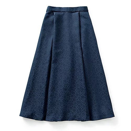 【トゥエルブクローゼット/12closet】の【12classe】【洗える】ジャカードふんわりスカート インテリア・キッズ・メンズ・レディースファッション・服の通販 founy(ファニー) 　ファッション　Fashion　レディースファッション　WOMEN　スカート　Skirt　ジップ　Zip　ジャカード　Jacquard　ドレープ　Drape　ロング　Long　洗える　Washable　ネイビー|ID: prp329100002749958 ipo3291000000029425030