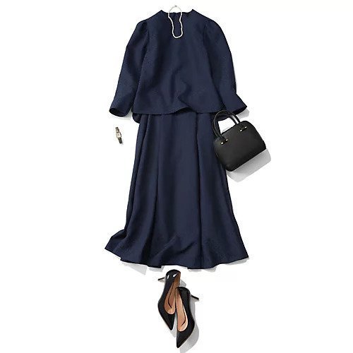【トゥエルブクローゼット/12closet】の【12classe】【洗える】ジャカードギャザーブラウス 人気、トレンドファッション・服の通販 founy(ファニー) 　ファッション　Fashion　レディースファッション　WOMEN　トップス・カットソー　Tops/Tshirt　シャツ/ブラウス　Shirts/Blouses　オケージョン　Occasion　ギャザー　Gather　ジャカード　Jacquard　セットアップ　Set Up　デニム　Denim　洗える　Washable　other-2|ID: prp329100002749999 ipo3291000000032164343