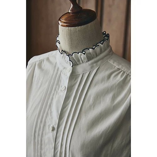【シンメ/SINME】のスカラエンブロイダリーシャツ 人気、トレンドファッション・服の通販 founy(ファニー) 　ファッション　Fashion　レディースファッション　Ladies' Fashion Online　トップス・カットソー　Tops/Tshirt　シャツ/ブラウス　Shirts/Blouses　ギャザー　Gather　コンパクト　Compact　ヨーク　Yoke　洗える　Washable　A/W・秋冬　Aw・Autumn/Winter・Fw・Fall-Winter　other-2|ID: prp329100002760604 ipo3291000000031508337