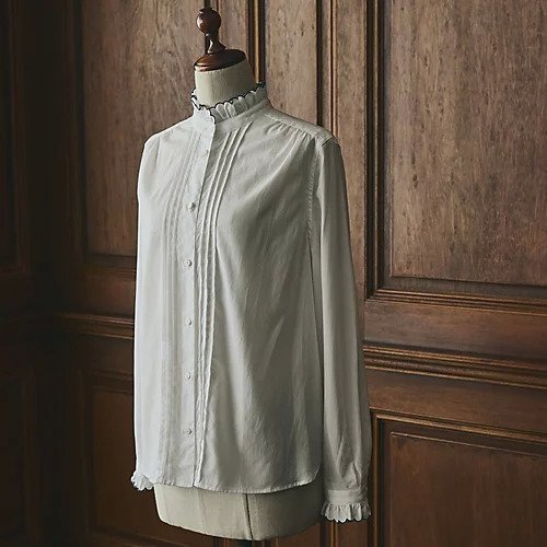 【シンメ/SINME】のスカラエンブロイダリーシャツ 人気、トレンドファッション・服の通販 founy(ファニー) 　ファッション　Fashion　レディースファッション　Ladies' Fashion Online　トップス・カットソー　Tops/Tshirt　シャツ/ブラウス　Shirts/Blouses　ギャザー　Gather　コンパクト　Compact　ヨーク　Yoke　洗える　Washable　A/W・秋冬　Aw・Autumn/Winter・Fw・Fall-Winter　other-3|ID: prp329100002760604 ipo3291000000031508339