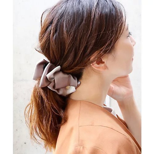 【コレカラ/collecala】のバイカラーリボンバナナクリップ 人気、トレンドファッション・服の通販 founy(ファニー) 　ファッション　Fashion　レディースファッション　Ladies' Fashion Online　サテン　Satin　リボン　Ribbon　エレガント 上品　Elegant　other-2|ID: prp329100002778063 ipo3291000000031267814