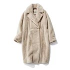 【ヘルノ/HERNO】のエコファーロングコート アイボリー(グレージュ)|ID: prp329100002827289 ipo3291000000035212074