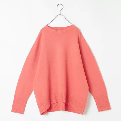 【トゥエルブクローゼット/12closet】の【福田麻琴さんコラボ】【洗える】クルーネックホールガーメントニット インテリア・キッズ・メンズ・レディースファッション・服の通販 founy(ファニー) 　ファッションモデル・俳優・女優　Models　女性　Women　福田麻琴　Fukuda Makoto　ファッション　Fashion　レディースファッション　Fashion for Women　トップス・カットソー　Cut & Sew Tops　ニット　Knit Tops & Sweaters　コラボ　Collaboration, Collab　コンパクト　Compact, Small Size　ベーシック　Basic, Essential　洗える　Machine Washable　オレンジピンク|ID: prp329100002844613 ipo3291000000034092359