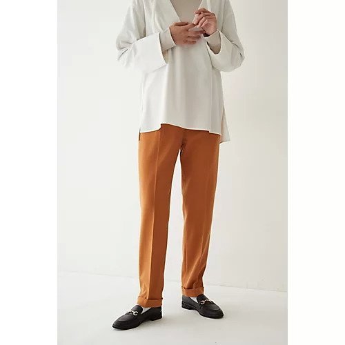【ヒューマンウーマン/HUMAN WOMAN】のウールカラーテーパードパンツ インテリア・キッズ・メンズ・レディースファッション・服の通販 founy(ファニー) https://founy.com/ ファッション Fashion レディースファッション WOMEN パンツ Pants おすすめ Recommend オレンジ Orange スタンダード Standard ストレッチ Stretch ボトム Bottom A/W・秋冬 Aw・Autumn/Winter・Fw・Fall-Winter |ID: prp329100002848653 ipo3291000000030966933