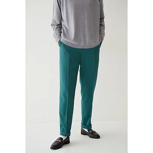 【ヒューマンウーマン/HUMAN WOMAN】のウールカラーテーパードパンツ インテリア・キッズ・メンズ・レディースファッション・服の通販 founy(ファニー) 　ファッション　Fashion　レディースファッション　WOMEN　パンツ　Pants　おすすめ　Recommend　オレンジ　Orange　スタンダード　Standard　ストレッチ　Stretch　ボトム　Bottom　A/W・秋冬　Aw・Autumn/Winter・Fw・Fall-Winter　グリーン|ID: prp329100002848653 ipo3291000000030966935