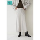 【ヒューマンウーマン/HUMAN WOMAN】のセミ梳毛ツイルパンツ グレー|ID: prp329100002884376 ipo3291000000030966938