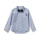 【シューラルー/SHOO LA RUE / KIDS】の【110-140cm/プチセレ】ネクタイ付きシャツ ブルー|ID: prp329100002908536 ipo3291000000029588723