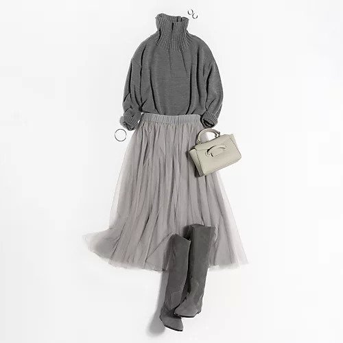【イーバイエクラ/E by eclat】のボトルネックニット 人気、トレンドファッション・服の通販 founy(ファニー) 　ファッション　Fashion　レディースファッション　Fashion for Women　トップス・カットソー　Cut & Sew Tops　ニット　Knit Tops & Sweaters　アクリル　Acrylic Material　洗える　Machine Washable　デコルテ　Décolleté, Neckline　トレンド　Trend, Trending Now　なめらか　Smooth, Silky Texture　人気　Popular, Best Seller　ボトルネック　Bottle Neck, Mock Neck　エレガント 上品　Elegant　other-2|ID: prp329100002919162 ipo3291000000032633872