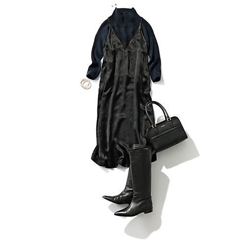 【イーバイエクラ/E by eclat】のボトルネックニット 人気、トレンドファッション・服の通販 founy(ファニー) 　ファッション　Fashion　レディースファッション　Fashion for Women　トップス・カットソー　Cut & Sew Tops　ニット　Knit Tops & Sweaters　アクリル　Acrylic Material　洗える　Machine Washable　デコルテ　Décolleté, Neckline　トレンド　Trend, Trending Now　なめらか　Smooth, Silky Texture　人気　Popular, Best Seller　ボトルネック　Bottle Neck, Mock Neck　エレガント 上品　Elegant　other-3|ID: prp329100002919162 ipo3291000000032633874