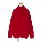 【イーバイエクラ/E by eclat】のボトルネックニット 人気、トレンドファッション・服の通販 founy(ファニー) ファッション Fashion レディースファッション Fashion for Women トップス・カットソー Cut & Sew Tops ニット Knit Tops & Sweaters アクリル Acrylic Material デコルテ Décolleté, Neckline ボトルネック Bottle Neck, Mock Neck 人気 Popular, Best Seller 定番 Standard, Basic Item 洗える Machine Washable thumbnail レッド|ID: prp329100002919162 ipo3291000000034398321