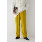 【ヒューマンウーマン/HUMAN WOMAN】のツイルカラーパンツ イエロー|ID: prp329100002927732 ipo3291000000034959602