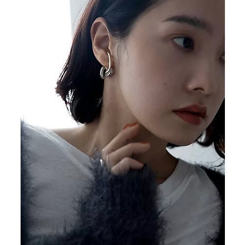 【マージュール/marjour】のCOMBI COLOR HANG EAR CUFF 人気、トレンドファッション・服の通販 founy(ファニー) 　ファッション　Fashion　レディースファッション　Fashion for Women　シルバー　Silver, Metallic Silver　フープ　Hoop, Hoop Earrings　other-2|ID: prp329100002975376 ipo3291000000031291943