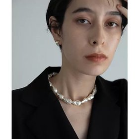 【マージュール/marjour】 BAROQUE PEARL NECKLACE人気、トレンドファッション・服の通販 founy(ファニー) ファッション Fashion レディースファッション WOMEN ジュエリー Jewelry ネックレス Necklaces ネックレス Necklace パール Pearl |ID:prp329100002991797