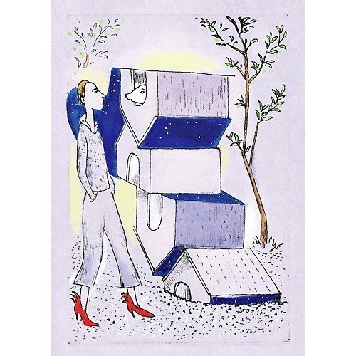 【山本容子作/Yamamoto Yoko / GOODS】の『白露』銅版画 手彩色 人気、トレンドファッション・服の通販 founy(ファニー) 　雑誌掲載アイテム　Magazine Items　ファッション雑誌　Fashion Magazines　エクラ　eclat　1月号　January Issue　秋　Autumn/Fall　雑誌　Magazine　 other-1|ID: prp329100002996838 ipo3291000000029595914