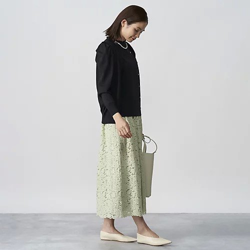 【エムセブンデイズ/M7days】のレースギャザースカート 人気、トレンドファッション・服の通販 founy(ファニー) 　ファッション　Fashion　レディースファッション　Fashion for Women　スカート　Skirts　ギャザー　Gathered, Ruffled　レース　Lace, Lace Fabric　other-3|ID: prp329100003000661 ipo3291000000031256588