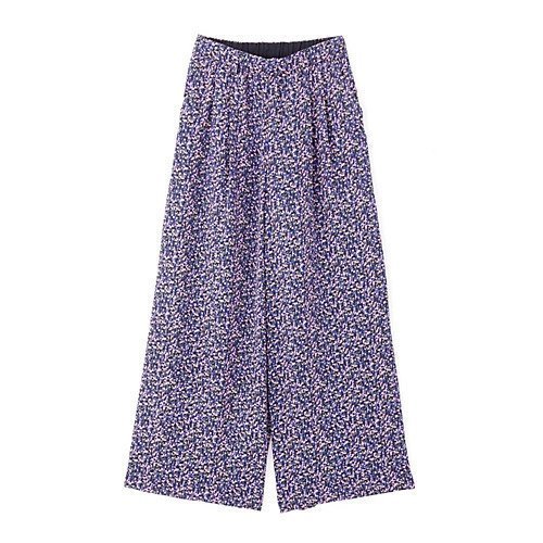 【ヒューマンウーマン/HUMAN WOMAN】のプリントワイドパンツ 人気、トレンドファッション・服の通販 founy(ファニー) 　ファッション　Fashion　レディースファッション　WOMEN　パンツ　Pants　おすすめ　Recommend　ジョーゼット　Georgette　スタンダード　Standard　ダブル　Double　プリント　Print　エレガント 上品　Elegant　A/W・秋冬　Aw・Autumn/Winter・Fw・Fall-Winter　other-3|ID: prp329100003007738 ipo3291000000031258114