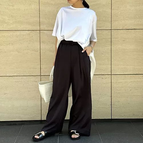 【アダワス/ADAWAS】のバックフレアプルオーバー 人気、トレンドファッション・服の通販 founy(ファニー) 　ファッション　Fashion　レディースファッション　Fashion for Women　トップス・カットソー　Cut & Sew Tops　カジュアルプルオーバー・ニットトップス　Pullovers & Knit Tops / Casual Pullovers　バッグ　Bags　クール　Cool, Chic　シンプル　Simple, Minimal　ドッキング　Docking, Mixed Material　フレア　Flare, Flared　フロント　Front, Front Design　夏　Summer　洗える　Machine Washable　other-2|ID: prp329100003009763 ipo3291000000035914452