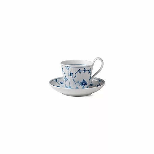 【ロイヤル コペンハーゲン/Royal Copenhagen / GOODS】の【ブルーフルーテッド プレイン】ハイハンドルカップ&ソーサー 240ml インテリア・キッズ・メンズ・レディースファッション・服の通販 founy(ファニー) https://founy.com/ パターン Pattern 人気 Popularity |ID: prp329100003012357 ipo3291000000029595444